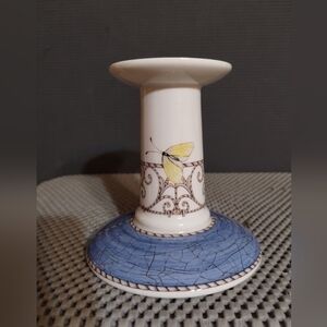 Wedgwood Sarah's Garden Queensware CandleHolder